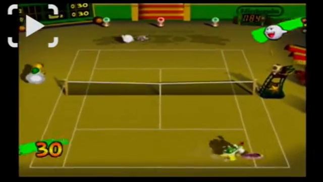 Let's Play Mario Power Tennis смотреть онлайн