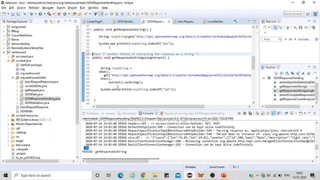 Chapter 3 JSON Response Handling смотреть онлайн