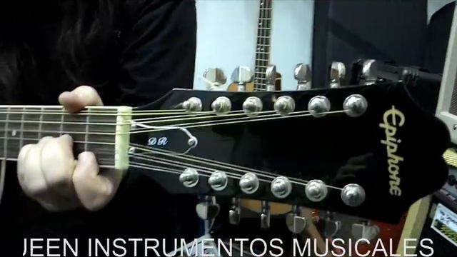 Guitarra acústica Epiphone DR212 12 Cuerdas смотреть онлайн