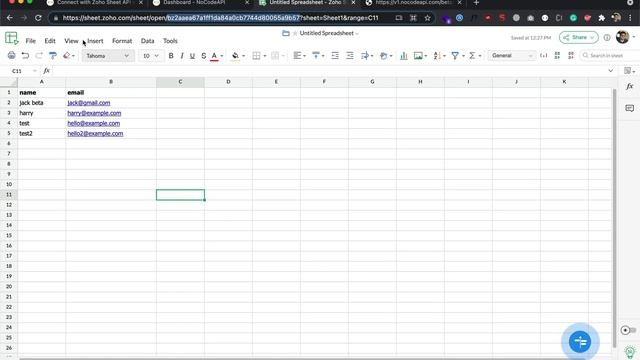 Convert Zoho Sheet data to jSON without coding — NoCodeAPI смотреть онлайн