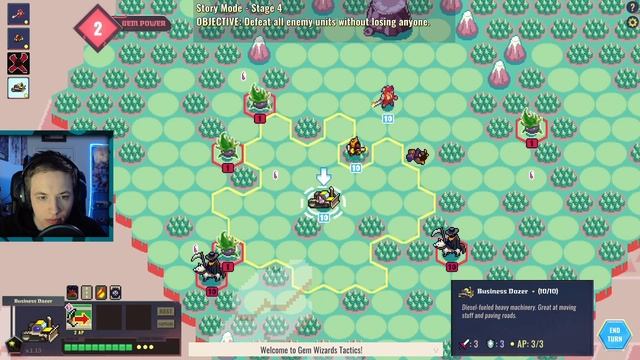 A FUN TURN-BASED TACTICS GAME! | Let's Play Gem Wizards Tactics | PC Gameplay смотреть онлайн