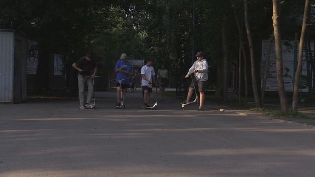 flat game of scoot - скейтпарк Кузьминки 20170802 смотреть онлайн