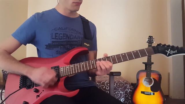 Rammstein - Ohne dich (Guitar cover) смотреть онлайн