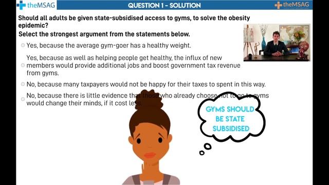 UCAT Decision Making - Lesson #8 - Select the Strongest Argument [UCAT 2021] смотреть онлайн