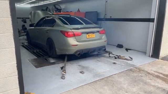 Q50 tuned with Motordyne + test pipes tuned by admin Flame map смотреть онлайн