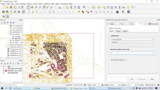02 Importing data from QGIS to CAD смотреть онлайн