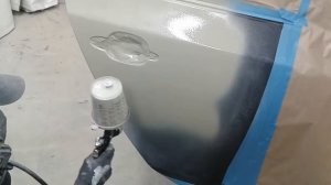 Нанесение жидкой шпаклевки,  дюза 2,5,