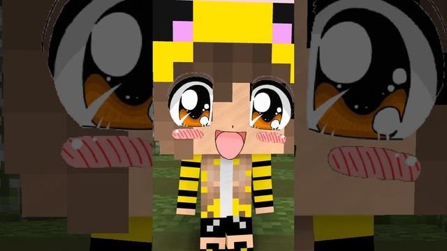 CHICKEN WINGS MEME - APHMAU - BEE PRINCESS TO QUEEN BEE - MINECRAFT ANIMATION #shorts смотреть онлайн