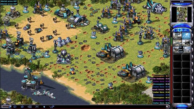 The State Of Chaos | Yuri's Revenge | 1 vs 7 + Superweapons смотреть онлайн