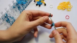 МИНЬОН ИЗ РЕЗИНОК НА СТАНКЕ | Фигурки из резинок