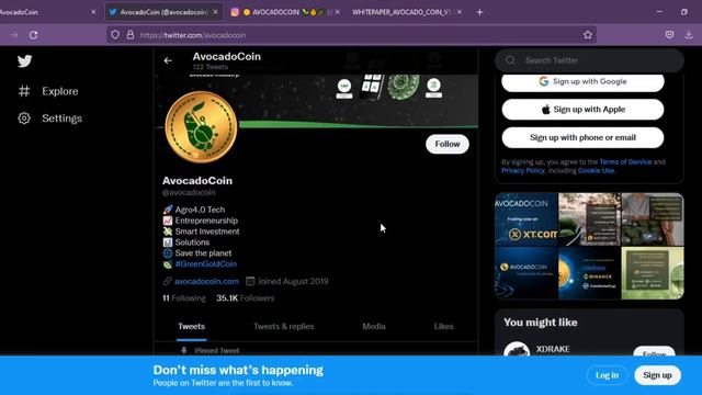 Move towards a more sustainable future using Blockchain technology with Avocado Coin смотреть онлайн