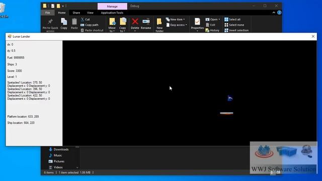 Lunar Lander Level 1 смотреть онлайн