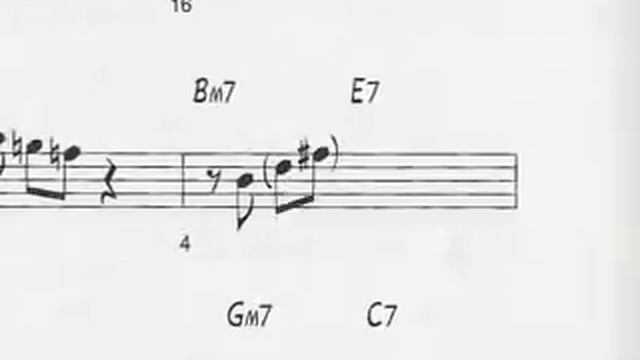 Animated Sheet Music: "Giant Steps" by John Coltrane смотреть онлайн