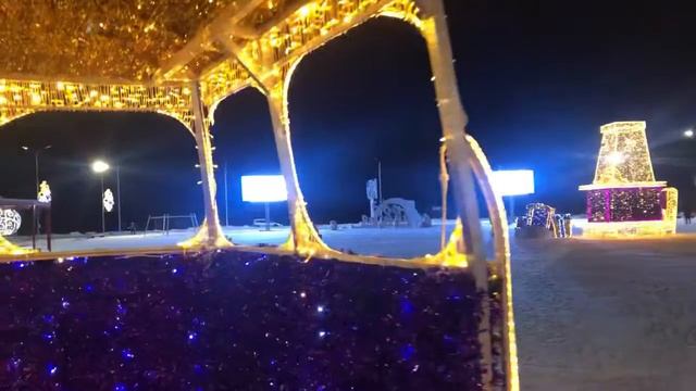 Наконец-то потепление , гуляем вместе по Надыму. смотреть онлайн