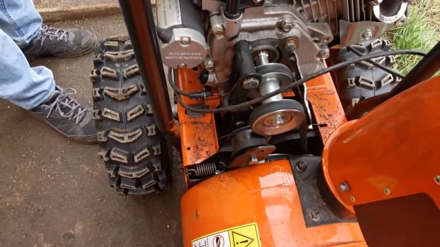 Ремень шнека для снегоуборщика Husqvarna ST 224 смотреть онлайн