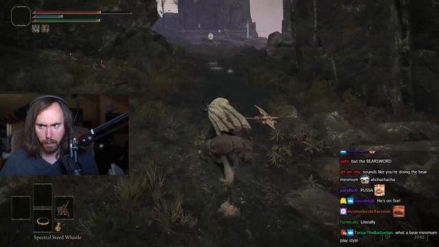 Asmomgold proves that he is smarter than a bear in Elden Ring смотреть онлайн