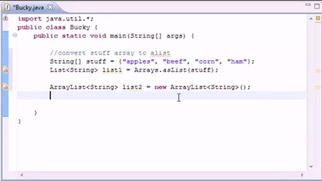 Java Level 2 Tutorial 12 AddAll смотреть онлайн