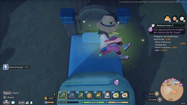 My Time at Sandrock CO'OP - Upgrade du château d'eau, de la clinique & 1er recrutement de pnj #15 смотреть онлайн