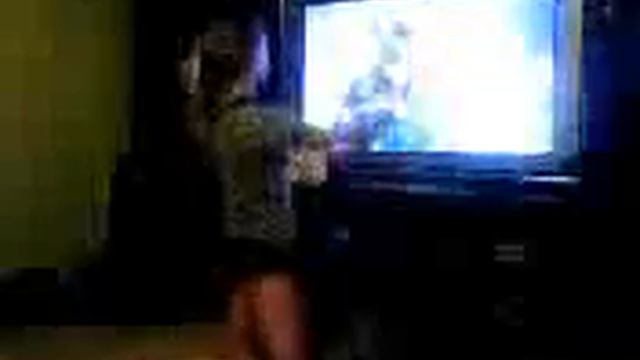 michelle watching justin bieber on american idol!:) смотреть онлайн