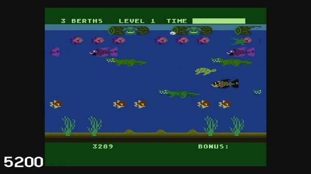 Frogger II: Threeedeep! - Atari 2600 Vs Atari 5200 смотреть онлайн