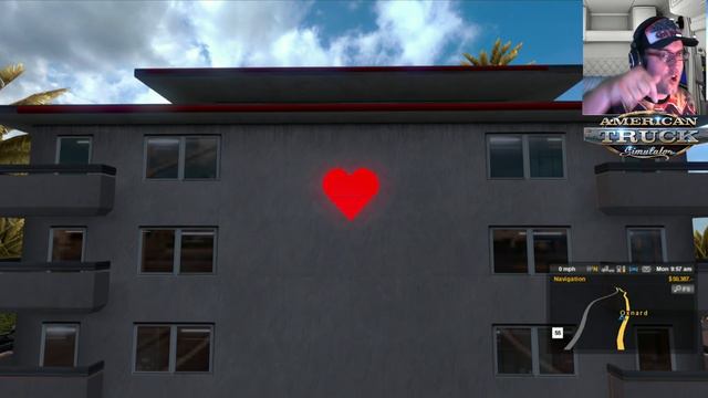 American Truck Simulator Easter Egg Hunt #4 Heart Hotel смотреть онлайн