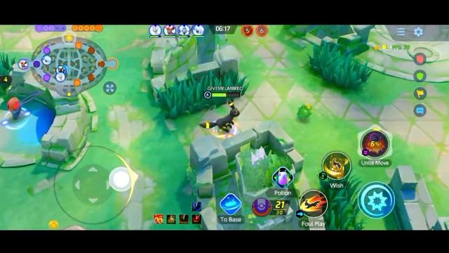 UMBREON POKEMON UNITE GAMEPLAY BUT...? ? смотреть онлайн