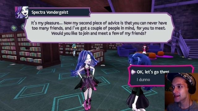 MOVE OVER, WITCHES - Monster High: New Ghoul in School - PART 1 смотреть онлайн