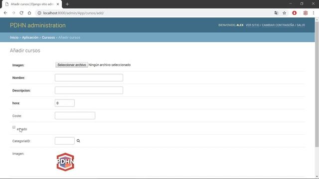 Curso de Python MVC and Django Interfaz listar cursos смотреть онлайн