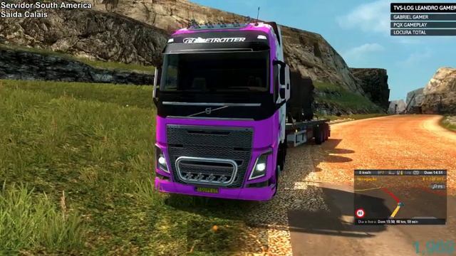 ETS2 Online "Tentativa de Comboio parte 42" смотреть онлайн