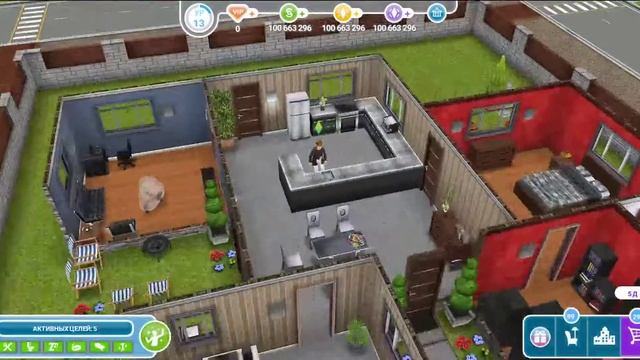 The Sims Free play: Участок с видом на океан! Проходим задание смотреть онлайн