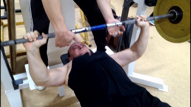 жим лёжа 145 кг - bench press 319 lbs. смотреть онлайн
