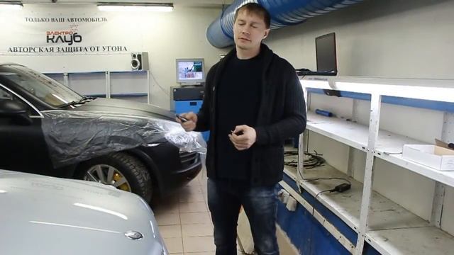 Авторская защита от угона Mercedes Benz ML 350