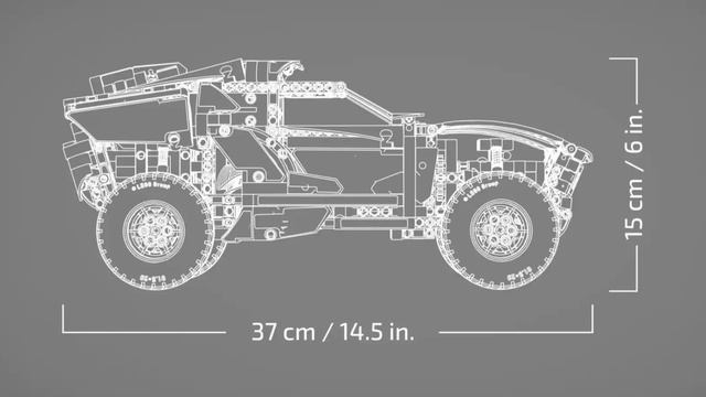 Audi RS Q e-tron 42160 - 2023 New Lego Technic Set Promotion смотреть онлайн
