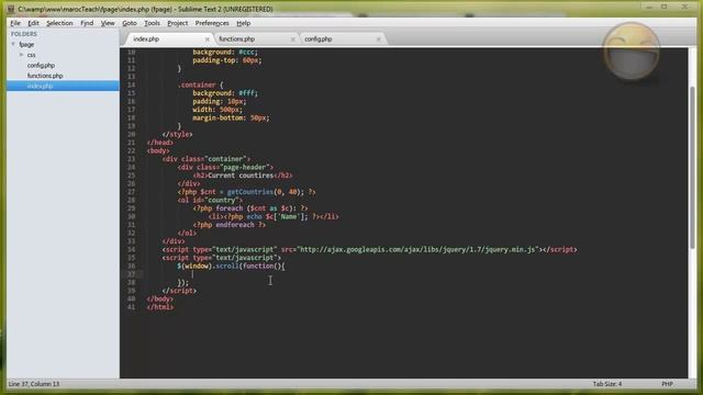 Facbook like pagination (infinite scroll) -- AJAX смотреть онлайн