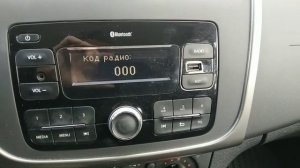 КОД РАДИО, РЕНО ЛОГАН 2, 110800км