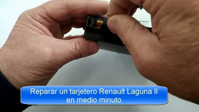 Reparar tarjetero Renault Laguna II en medio minuto смотреть онлайн