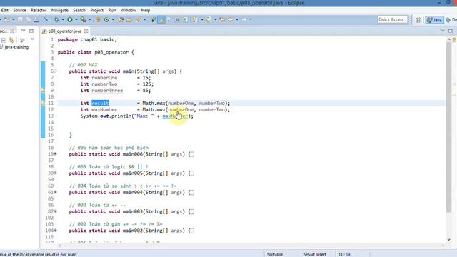 Lập trình Java - 18 Bài tập tìm số lớn nhất смотреть онлайн