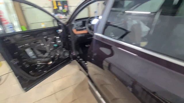 Полная шумоизоляция салона и оклейка кузова полиуретановой пленкой Chery tiggo 8 pro max. смотреть онлайн