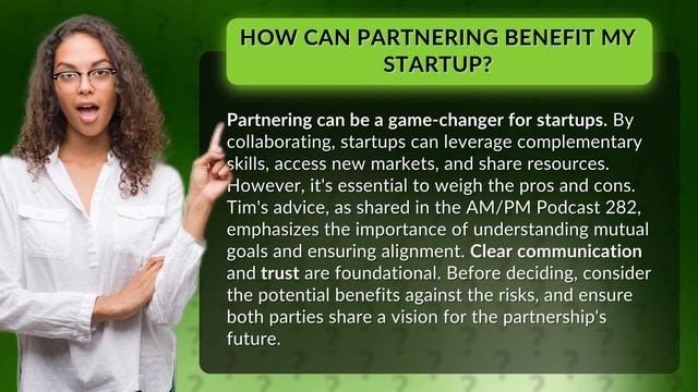 How Can Partnering Benefit My Startup? смотреть онлайн
