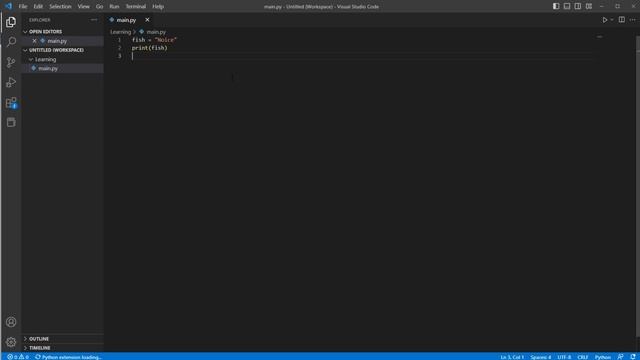 Programming in Python #2 - Print, Input, and Variables смотреть онлайн