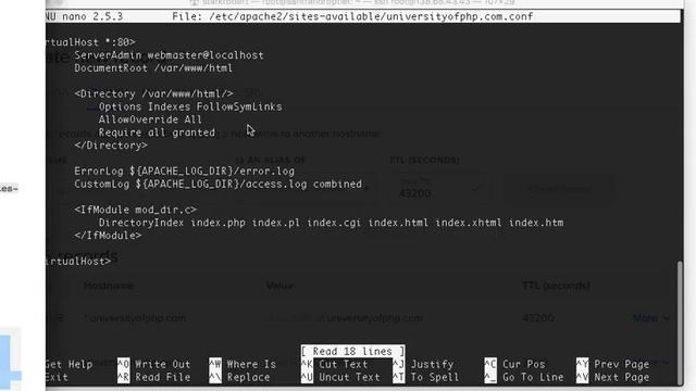 4 of 4 - Get Set up at DO Ubuntu 16.04, configure virtual hosts, domain names, DNS vhosts смотреть онлайн