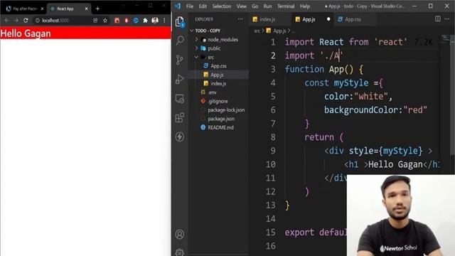 How to Style Your React App in 2022 ? | Different Ways To Style A React JS Component (हिंदी में ) смотреть онлайн