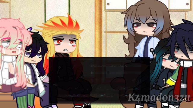 some of hashira react to I heard it too || TW : disturbing images!! || k4mad0n3zu смотреть онлайн