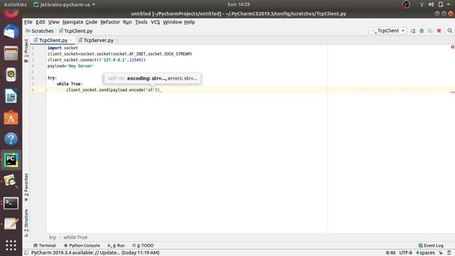 Python Socket Programming Tutorial 8 - Build a Python Socket Client with Example смотреть онлайн