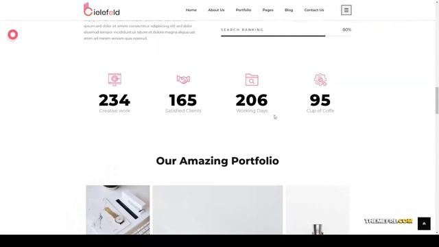 Mari - Multipurpose Creative Portfolio WordPress Theme minimal corporate смотреть онлайн
