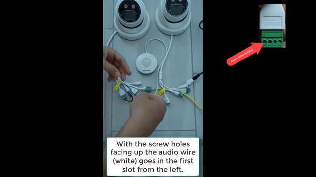 Installation Of A Single Microphone To Multiple POE / Network / IP CCTV Surveillance Cameras