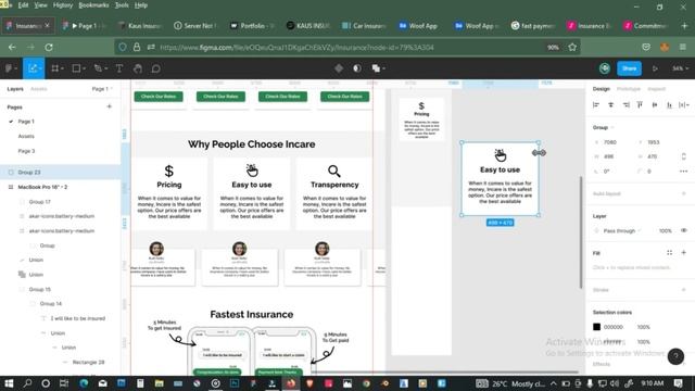 Create Mobile responsive version of Website using Figma смотреть онлайн