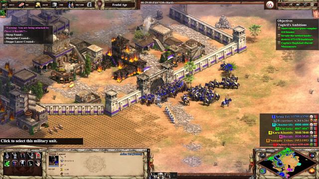AoE2:DE - Victors and Vanquished - Seljuk (985) смотреть онлайн