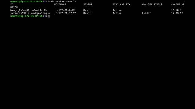 Docker Swarm смотреть онлайн