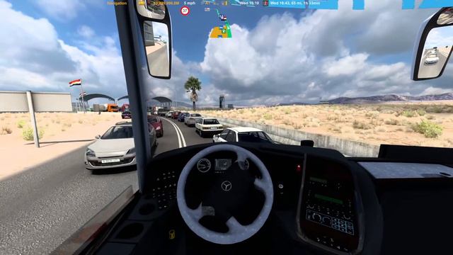 Euro Truck Simulator 2 Gameplay [Middle East Trip_1.46x] Travego SE 17SHD смотреть онлайн